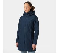 Helly Hansen Women's Aden Long Rain Coat Navy M