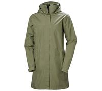 Helly Hansen Women's Aden Long Waterproof Jacket, Green, 4XL