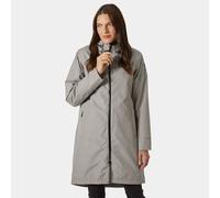 Helly Hansen Women's Aspire Long Hooded Raincoat Grey S