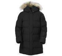 Helly Hansen Women's Blossom Puffy Parka Jacket, Black, M UK