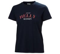 Helly Hansen - Women's Core Graphic T-Shirt 2.0 - T-shirt size XS, blue/black