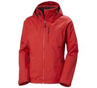 Helly-Hansen Women's Crew Hooded Midlayer Jacket 2.0, 162 Red, S