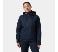 Helly Hansen Women's Crew Hooded Midlayer Sailing Jacket 2.0 Navy L