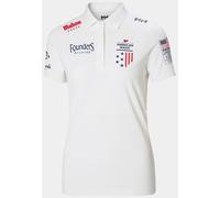Helly Hansen Women's Crew Technical Navy Polo Shirt White S