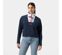 Helly Hansen Daybreaker Cropped Half Zip Fleece Blue S Women