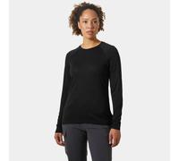 Helly Hansen Durawool Crew Long Sleeve Base Layer Black XS Woman
