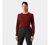 Helly Hansen Women's Durawool Crew Long Sleeve - Red/Pink - XS