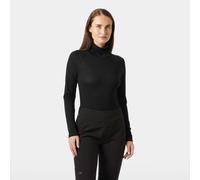 Helly Hansen Hh Durawool High Neck Long Sleeve Base Layer Black S Woman