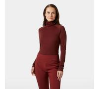 Helly Hansen Women's Durawool High Neck Long Sleeve - Red/Pink - S