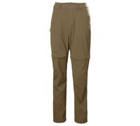 Helly Hansen - Women's Elv Light Zip Off Pant - Softshell trousers size XS, brown