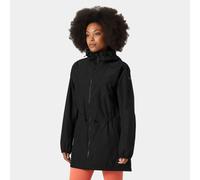Helly Hansen Women's Essence Mid-Length Raincoat Black L