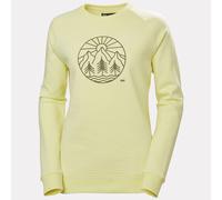Helly Hansen Women's F2F Organic Cotton Crew Neck Jumper Yellow S