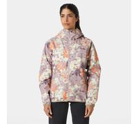 Helly Hansen Women's Graphic Rain Jacket Purple L