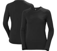 Helly Hansen Women's Helly Hansen Lifa Merino Wool Warmest Crew (HH-49378) - Black - Small