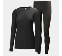 Helly Hansen Women's HH Comfort Light Base Layer Set Black M