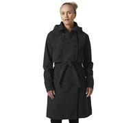 Helly Hansen Women's Jane Trench Coat, 990 Black, M
