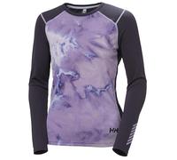 Helly-Hansen Womens LIFA Active Crew Base Layer Shirt, 660 Black Grape, Medium