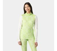 Helly Hansen Women's Lifa® Merino Midweight 2-in-1 Graphic Half-zip Base Layer - Green - XL