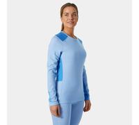 Helly Hansen Women's Lifa Merino Midweight Crew Base Layer Blue L