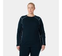 Helly Hansen Women's LIFA® Merino Midweight Crew Plus Shirt Navy 1X
