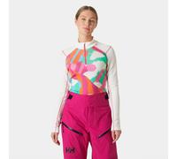 Helly Hansen Women's Lifa Merino Midweight Graphic 1/2 Zip Base Layer White XL