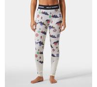 Helly Hansen Women's Lifa Merino Midweight Graphic Base Layer Trousers White XL