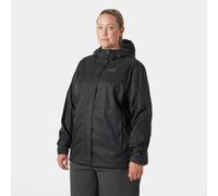 Helly Hansen Womens W Loke Plus Jacket 2.0, Black, 2X