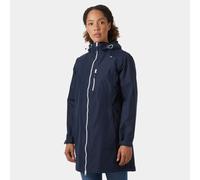 Helly Hansen Women's Long Belfast 3/4 Length Rain Jacket Navy 4XL