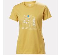 Helly Hansen Massif Graphic Short Sleeve T-shirt Yellow XS Women