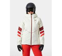 Helly Hansen Womens Panorama Insulated Ski Jacket (with Free Ski Pass), Cream, Size Xl, Women Cream