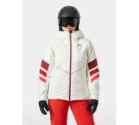 Helly Hansen Womens Panorama Insulated Ski Jacket (with Free Ski Pass), Cream, Size Xs, Women Cream
