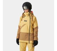 Helly Hansen Women's Powchaser Asymmetric Ski Jacket Beige M
