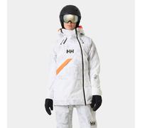 Helly Hansen Women's Powchaser Asymmetric Ski Jacket Grey XL