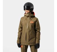 Helly Hansen Women's Powderqueen 3.0 Durable Ski Jacket Brown XL