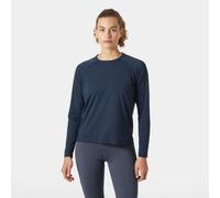 Helly Hansen Shine Crew Long Sleeve T-Shirt Dark Blue Women - L