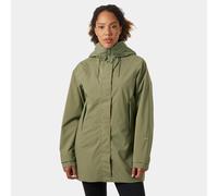 Helly Hansen Women's Victoria Mid-Length Raincoat Green M