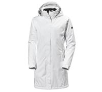 Helly Hansen Women's Aden Long Insulated Rain Coat White XL