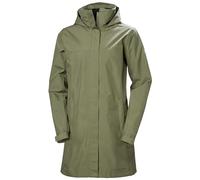 Helly Hansen Women's Aden Long Waterproof Jacket, Green, 4XL