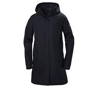 Helly Hansen Women's Aden Long Rain Coat Navy M