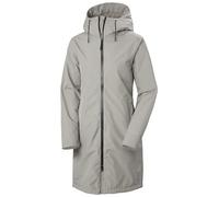 Helly Hansen Women's Aspire Long Hooded Raincoat Grey XS