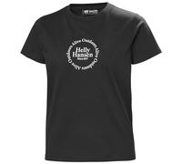 Helly Hansen Womens W Core Graphic T-Shirt 2.0, Black, L