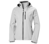 Helly Hansen Women's W Crew Hooded Jacket 2.0, Grey Fog, L