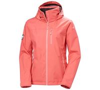 Helly Hansen Crew 2.0 Hooded Jacket Salmon Pink Women - XL