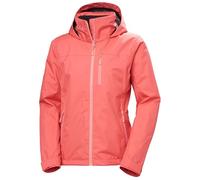 Helly Hansen Womens W Crew Hooded Midl Jacket 2.0, Sunset Pink, M