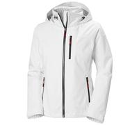Helly Hansen Women's W Crew Hooded Midl Jacket 2.0, White, M