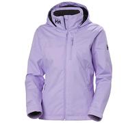 Helly Hansen Womens W Crew Hooded Midlayer Jacket, Heather, XS