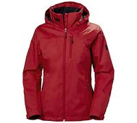 Helly Hansen Women's W Crew Hooded Midlayer Jacket, Red, XS