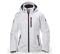 Helly Hansen Women's W Crew Hooded Midlayer Jacket, White, 2XL