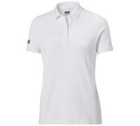 Helly Hansen Tech Crew Short Sleeve Polo White M Woman