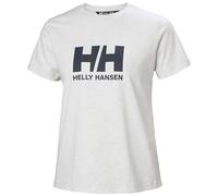 Helly Hansen Womens W HH Logo T-Shirt 2.0 - Nimbus Cloud, L